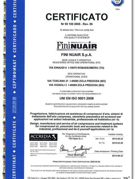 certificatoNUAIR